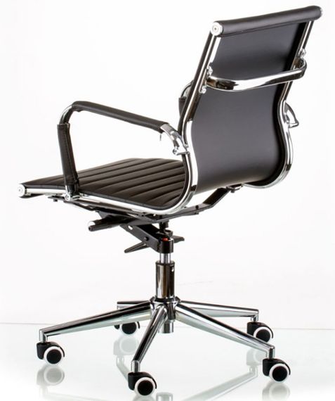 Офисное кресло Solano 5 artleather black Tilt, Eames Style | Зображення 1