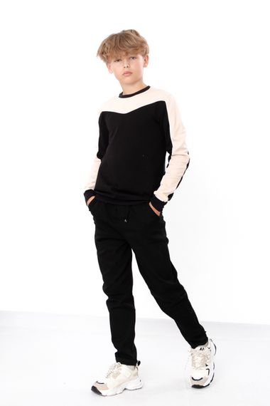 Штани для хлопчика (підліткові) Носи своє 170 Чорний (p-17684-208237)