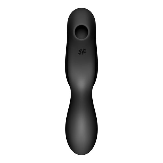 Вакуумний стимулятор з вібрацією Satisfyer Curvy Trinity 2 Black | Зображення 3