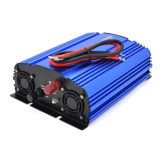 Инвертор напряжения Tommatech MS-2500.24V/220V, 2Shuko, USB, 2xклемные провода | Зображення 1