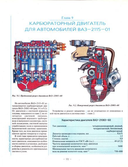 ВАЗ 2115. Руководство по ремонту и эксплуатации. Книга | Зображення 4