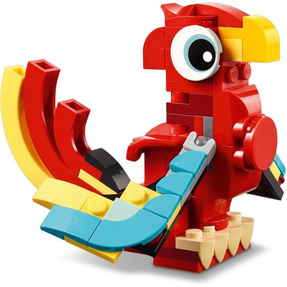Конструктор LEGO Creator Червоний Дракон 149 деталей (31145) | Зображення 3