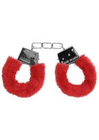 Наручники - Ouch! Beginner's Handcuffs Furry Red Sex Aura