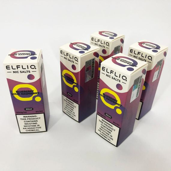 Жидкость ELFLIQ 30 мл 5%. Черника кислая малина (Blueberry Sour Raspberry) | Зображення 6