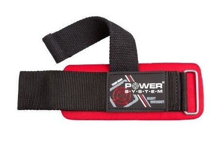 Лямки для тяги з валіком Power System PS-3350 Power Pin Black/Red | Зображення 1