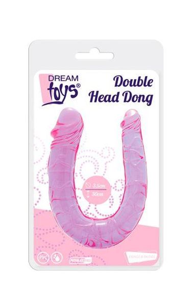 Подвійний фалоімітатор DREAM TOYS DOUBLE HEAD DONG Sex Aura | Зображення 2