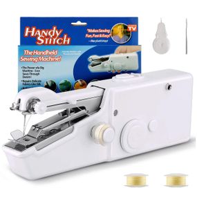 Ручна швейна машинка, на батарейках, Handy stitch (WJ-07) / Портативна міні машинка для шиття