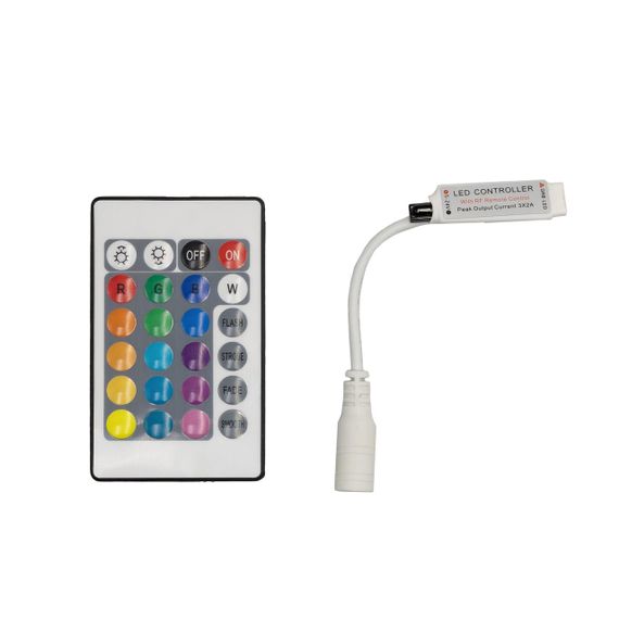 Контролер RGB MINI PROLUM інфрачервоний (IR 24 кнопки 6A)