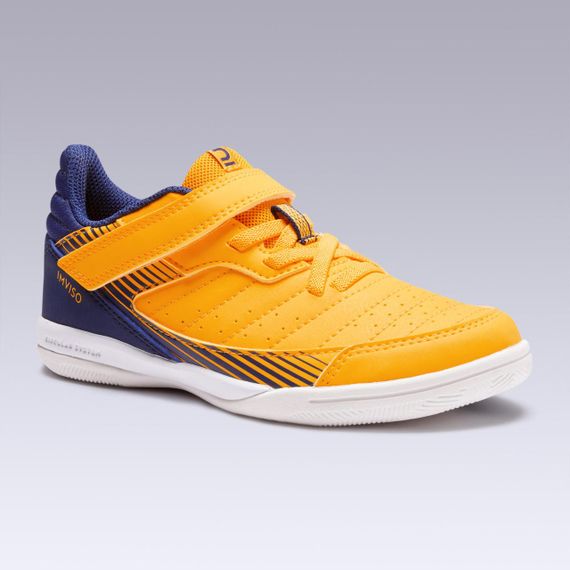 Кросівки Eskudo 500 для футзалу сині/жовті - EU32 UA31,5 | Зображення 8