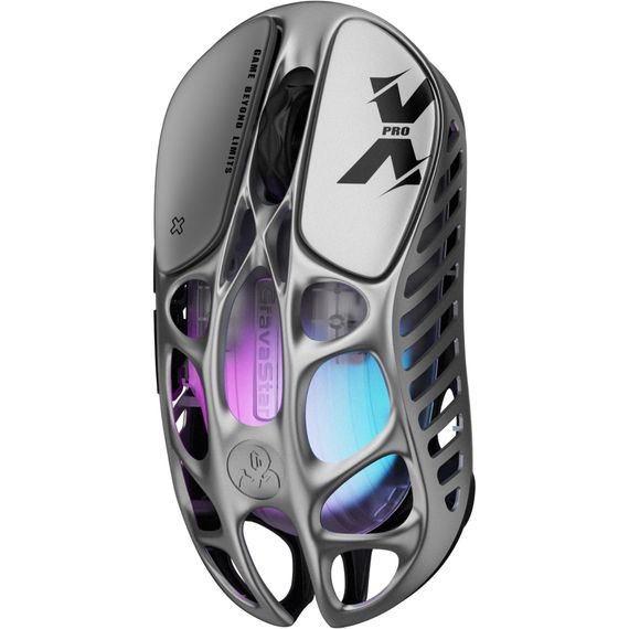 Мишка GravaStar Mercury X Pro 8K Wireless/Bluetooth/USB Grey (GSXPRO_GRY) | Зображення 4