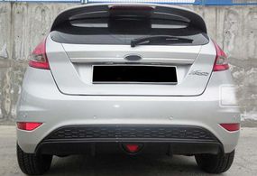 Задній дифузор DPT V-1 (HB, чорний глянець) для Ford Fiesta 2008-2017 рр