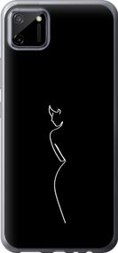 Чехол на Realme C11 2020 Силуэт1 "4590u-2031-17620"