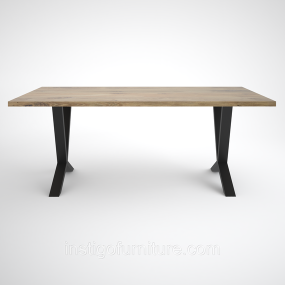 Комплект опор для столу з металу 700×100mm, H=730mm (профільна труба: 80x40mm) | Зображення 7