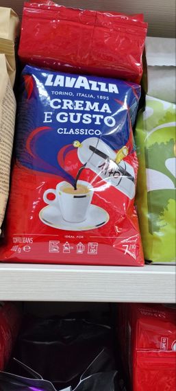 Кава в зернах Lavazza Crema e Gusto Classico, 1 кг (30% арабіка / рабіст 70%) | Зображення 1