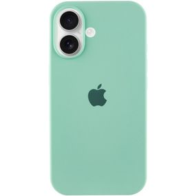 Чохол Silicone Case Full Protective (AA) для Apple iPhone 16 Plus (6.7") Бірюзовий / Turquoise