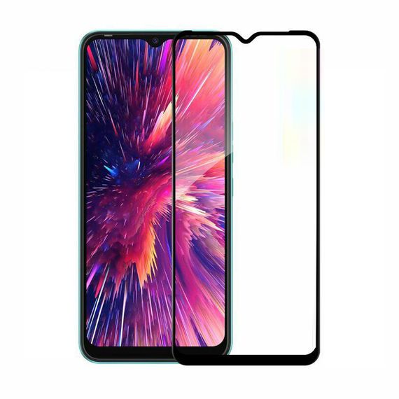 Захисне скло 2.5D на весь екран для Tecno Spark 8C