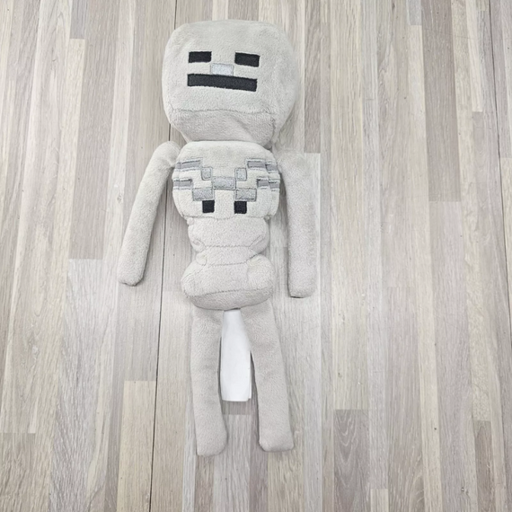 М'яка іграшка Скелет із гри Minecraft, плюшевий Скелет Skeleton 20 см для дітей | Зображення 3