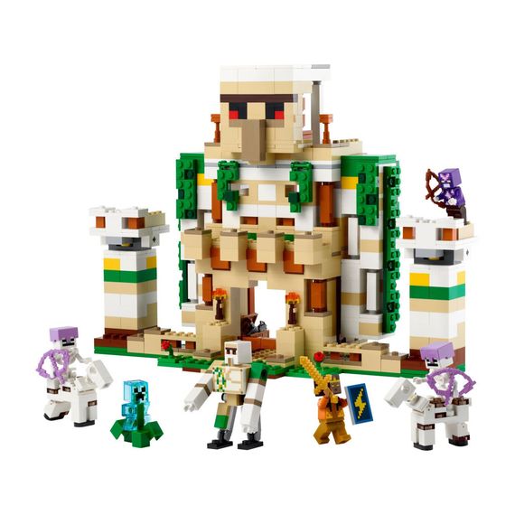 Конструктор LEGO Minecraft Фортеця «Залізний голем» 868 деталей (21250) | Зображення 1