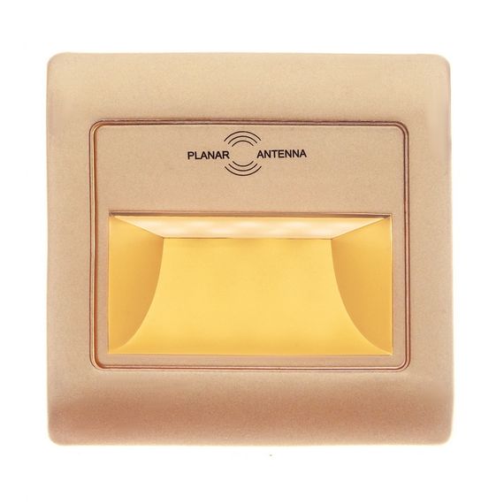 Светильник настенный для лестницы LED 1,5W WW + MV IP20 GD (LZ-01) | Зображення 1