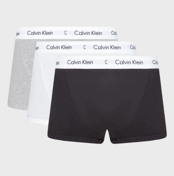 Набір чоловічих трусів боксерів Calvin Klein men boxer 3 шт в наборі M | Зображення 1