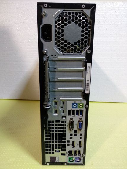 Системный блок HP ProDesk 600 G1 SFF / Intel Core i3-4150 (2 (4) ядра по 3.5 GHz) / 8 GB DDR3 / 500 GB HDD / Intel HD Graphics 4400 / DVD-RW / DisplayPort б/в | Зображення 4