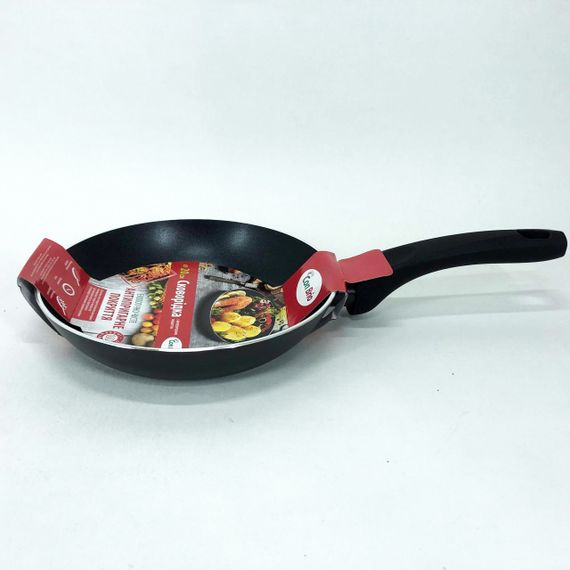 Сковорода 20 см Con Brio СВ-2022 FULL INDUCTION, сковорода з індукційним дном, сковорода для смаження | Зображення 9