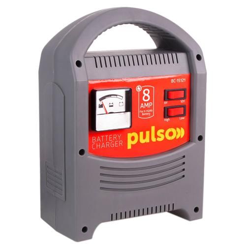 Зарядний пристрій PULSO BC-15121 6&12V/8A/9-112AHR/стрілковий індикатор | Зображення 5