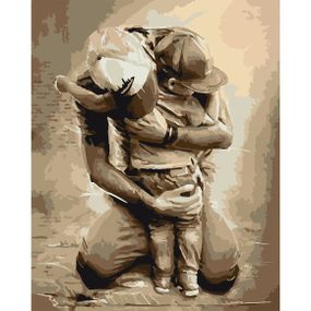 Картина за номерами " "Батьківські обійми" Art Craft 10337-AC 40х50 см