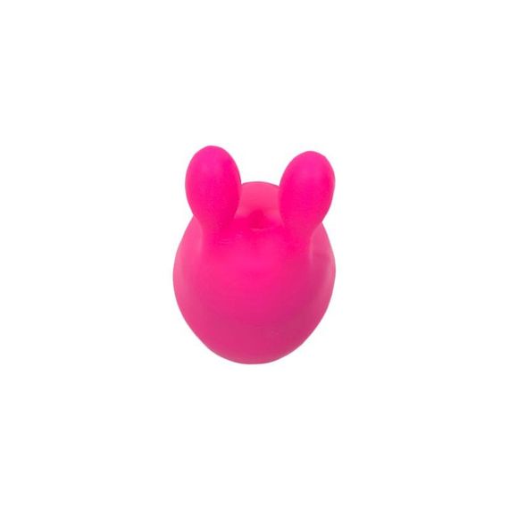 Минивибратор-пуля ,,Кролик,, Adrien Lastic силиконовый, розовый sexstyle | Зображення 1