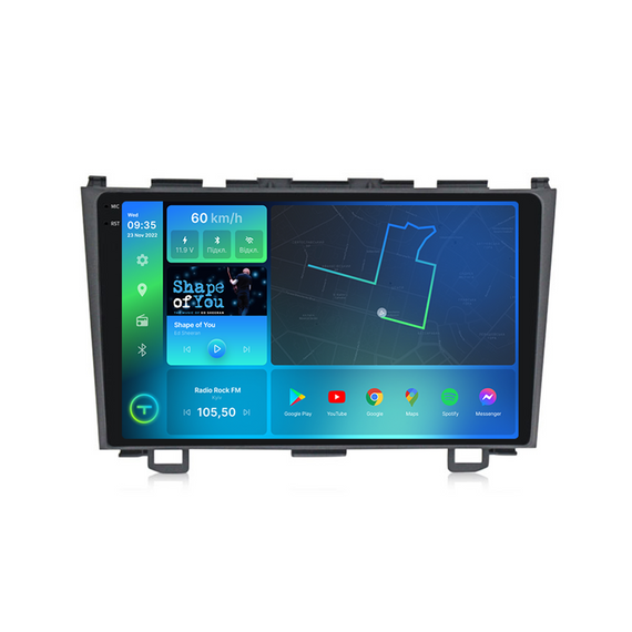 Штатна магнітола Torssen 2K Honda CRV-2012-2016 FL10 4+64Gb 4G Carplay DSP | Зображення 1