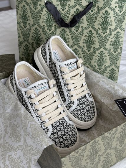 Кросівки жіночі білі New Gu4i  весна / осінь 2461 38 24.5 | Зображення 7