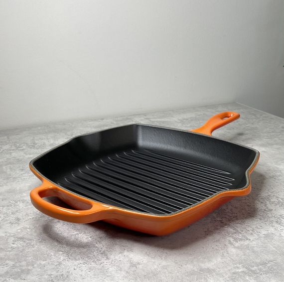Сковорода гриль Le Creuset Square Grillet 20183260900422 26 см вогняна | Зображення 1