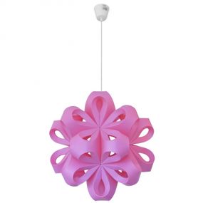 Люстра подвесная в спальню E27 60W WH PN (KL-314S/1)