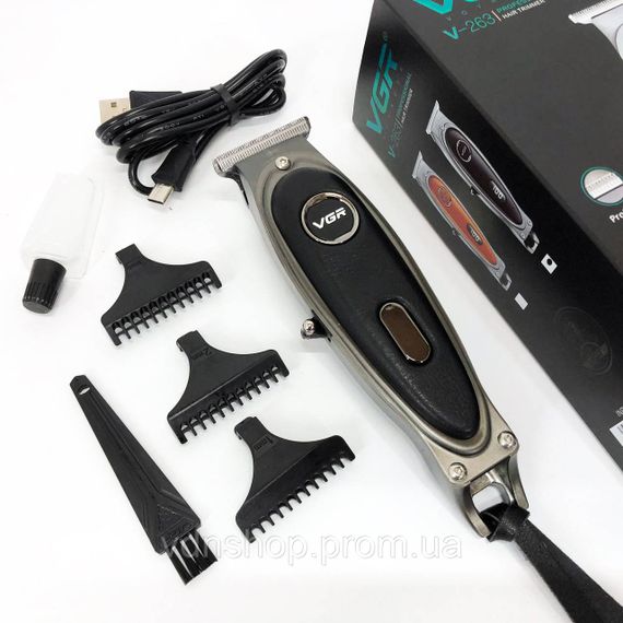 Професійна машинка для стрижки волосся та бороди VGR V-263, Машинка для різних стрижок акумуляторна BM-95 | Зображення 2