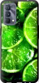 Чохол на Realme GT Master Зелені часточки лимона "852b-2852-2448"