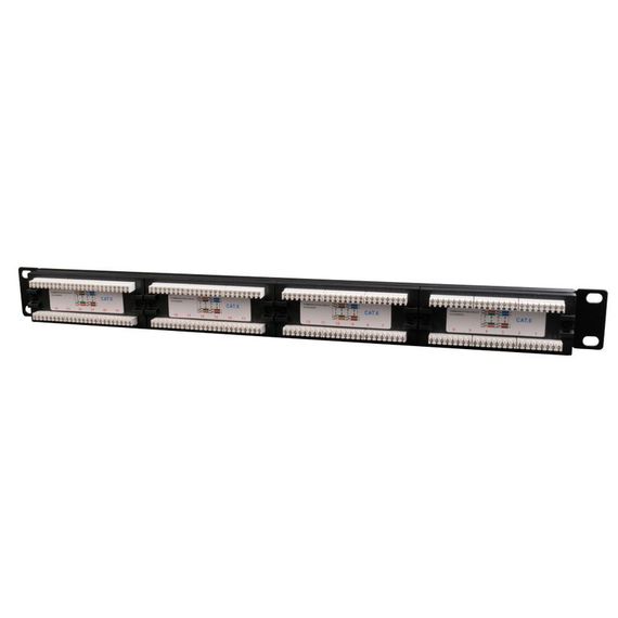 Патч панель Cablexpert NPP-C624CM-001, 24 порти, Cat6 | Зображення 1