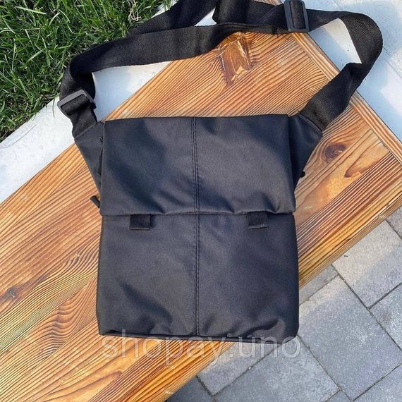 Тактична сумка‑месенджер з кобурою, Cordura 1000D, чорна, приховане носіння, слінг через плече | Зображення 9