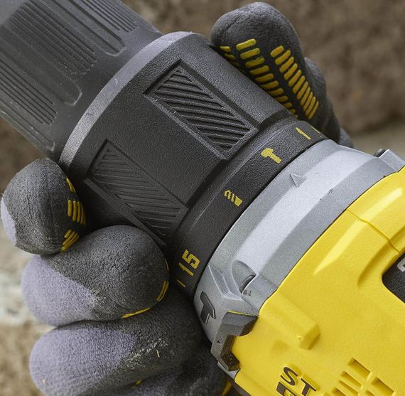 Дриль-шуруповерт ударний безщітковий акумуляторний STANLEY FATMAX SFMCD715D2K | Зображення 4
