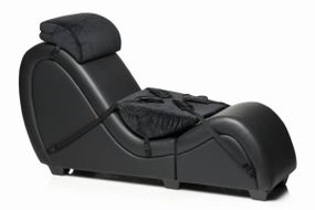 Секс-кресло с подушками Master Series Kinky Sex Lounge with Cushions - Black sexstyle