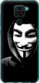 Чехол на Xiaomi Redmi Note 9 Анонимус "832u-2017-17620"