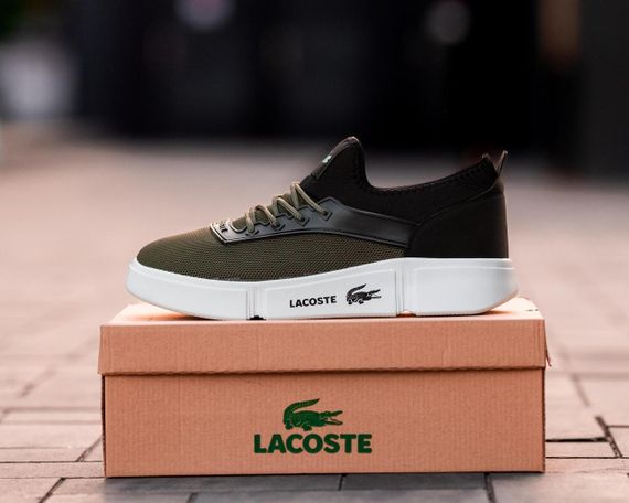 Чоловічі кросівки Lacoste Khaki