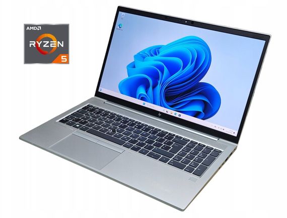 Ультрабук HP EliteBook 855 G7 / 15.6" (1920x1080) IPS / AMD Ryzen 5 Pro 4650U (6 (12) ядер по 2.1 - 4.0 GHz) / 8 GB DDR4 / 256 GB SSD / AMD Radeon RX Vega 6 Graphics / WebCam б/в