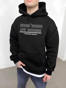 Худі з мерчем ДТФ (оверсайз)