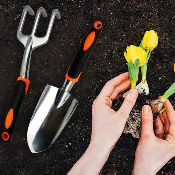 Набір садових інструментів у кейсі 14 в 1 Gardening Set ART Універсальний садовий набір | Зображення 7