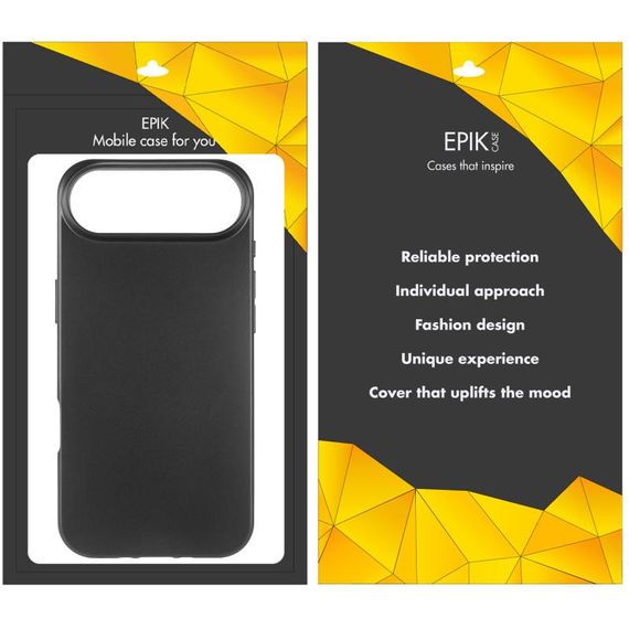 Чохол TPU Epik Black для Apple iPhone 17 Air (6.5") Чорний | Зображення 5