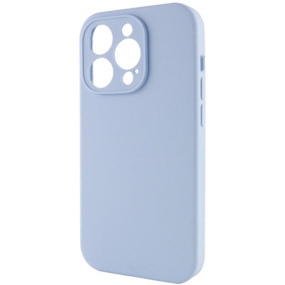 Чехол Silicone Case Full Camera Protective (AA) NO LOGO для Apple iPhone 13 Pro (6.1") Голубой / Lilac Blue | Зображення 2