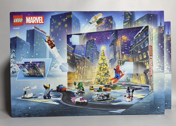 Новорічний адвент-календар 2026 ЛЕГО Супергерої Марвел Оригінал LEGO Marvel Super Heroes Advent Calendar 2026 | Зображення 4