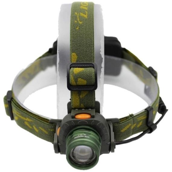 Налобний ліхтар тактичний Bailong BL-1505\602B SENSOR з датчиком руху, Ліхтарик налобний led | Зображення 2