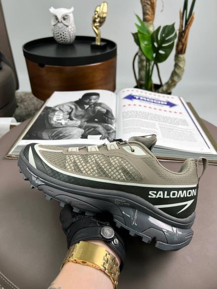 Чоловічі кросівки Salomon XT-6 FT Khaki Black весна / літо / осінь A3724 46 | Зображення 2
