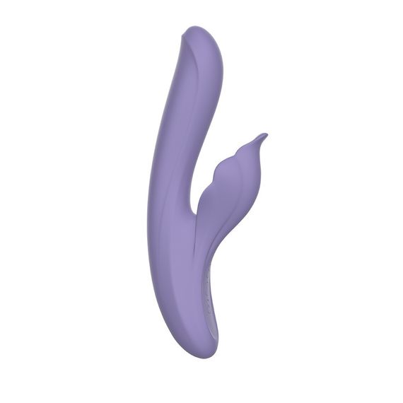 Вибратор Сhisa Kissen Captive с клиторальным отростком, фиолетовый sexstyle | Зображення 1
